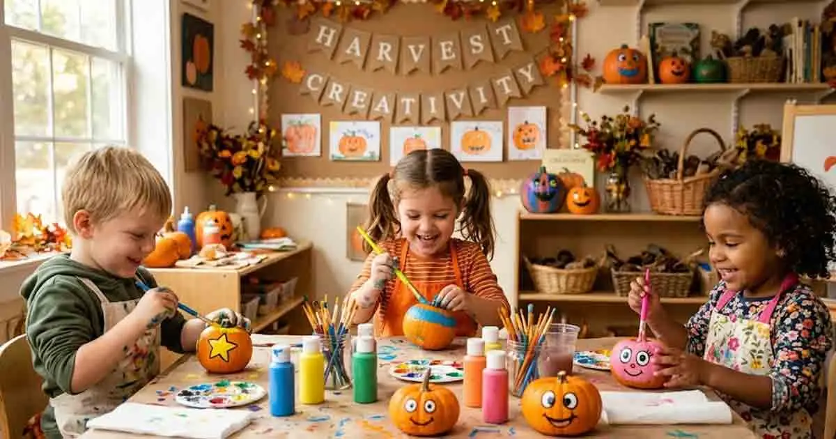 crafts with pumpkins for preschool