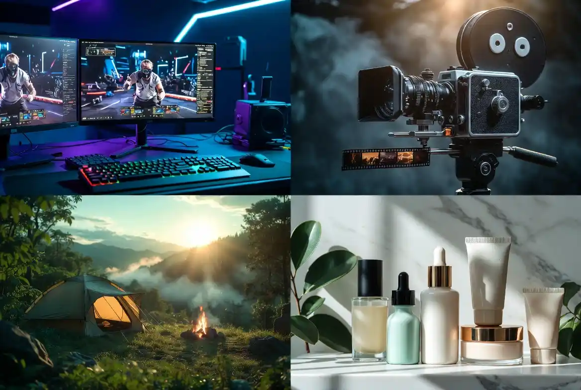 Compétitions d'esports films documentaires guide de camping conseils de skincare