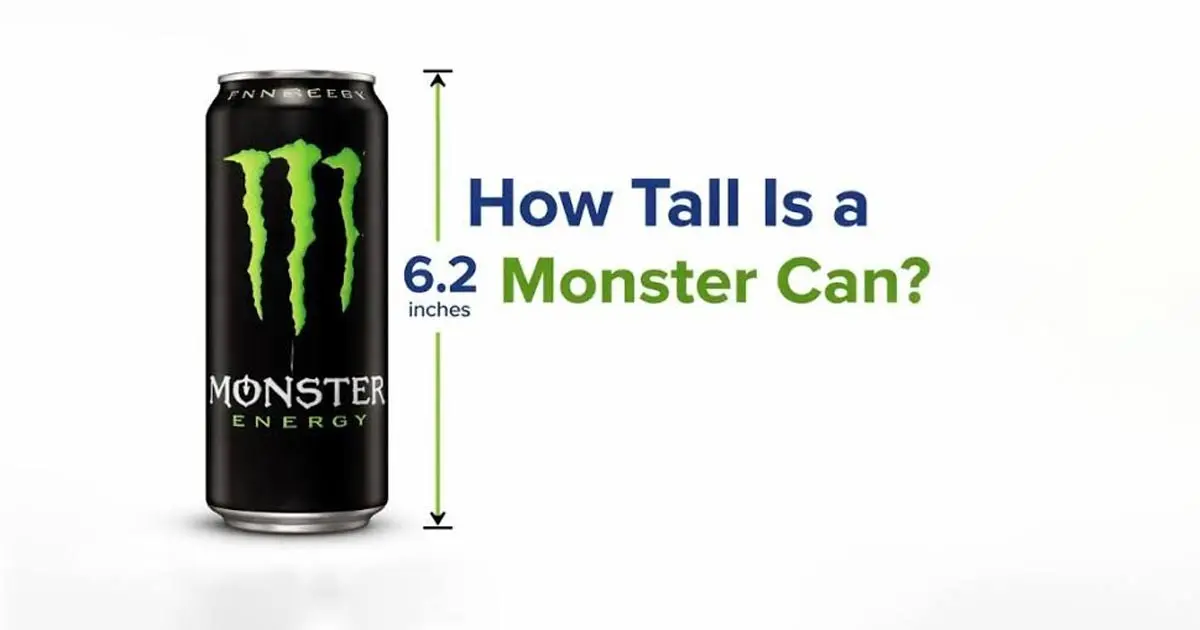 how tall is a monster can