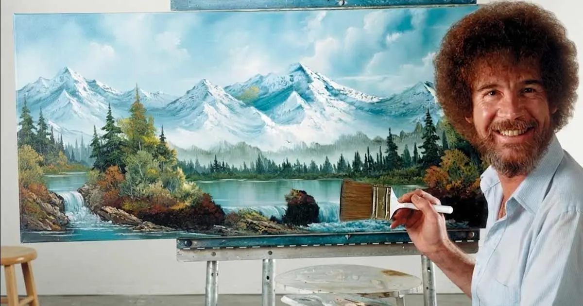 bob ross painting for sale