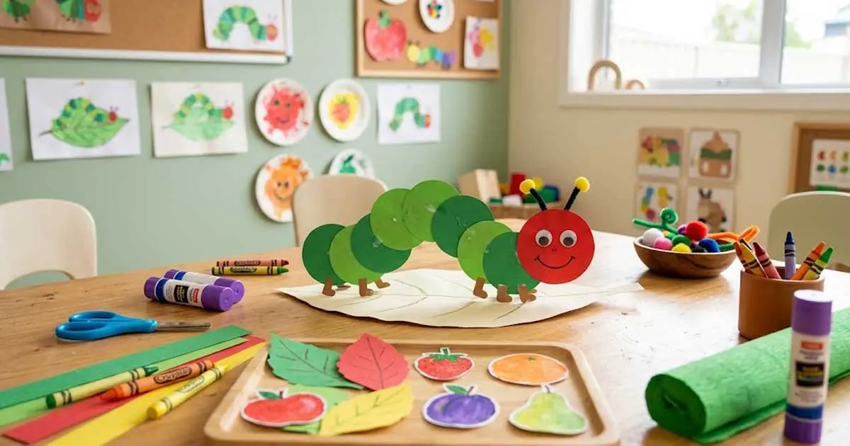 hungry caterpillar arts and crafts
